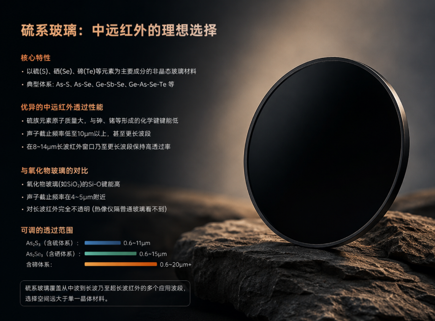 硫系玻璃为什么是中远红外滤光片不可替代的核心材料